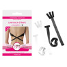 Bye-Bra - Adaptateur De Soutien-Gorge À Dos Ouvert Noir & Blanc